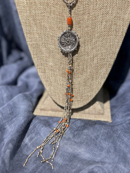 Antique Indian Pendant Necklace